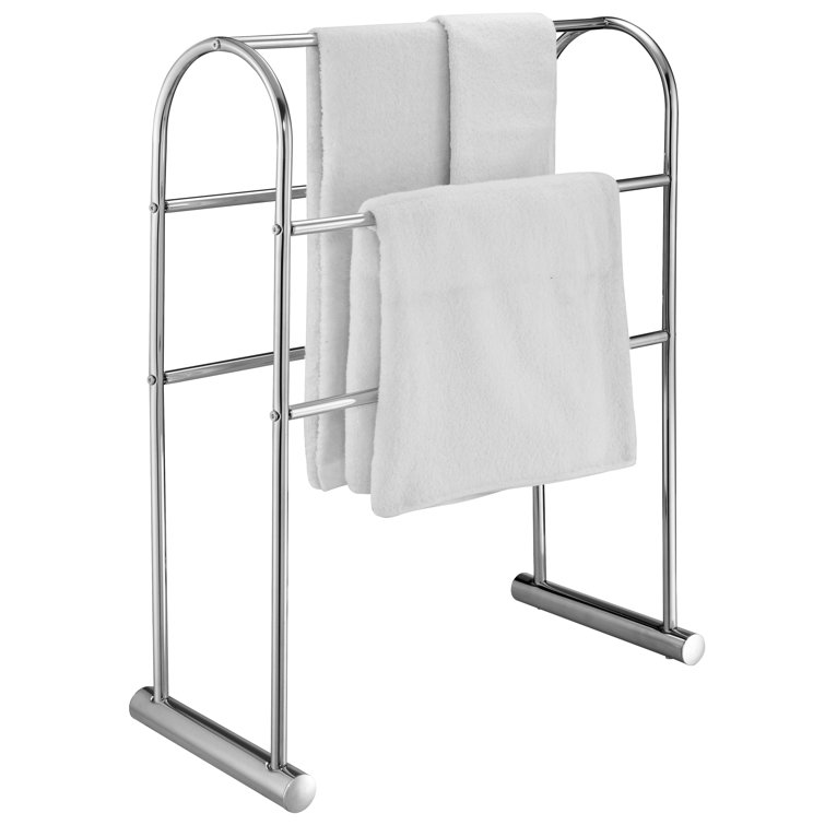 MyGift Free Standing Towel Rack & Reviews Wayfair